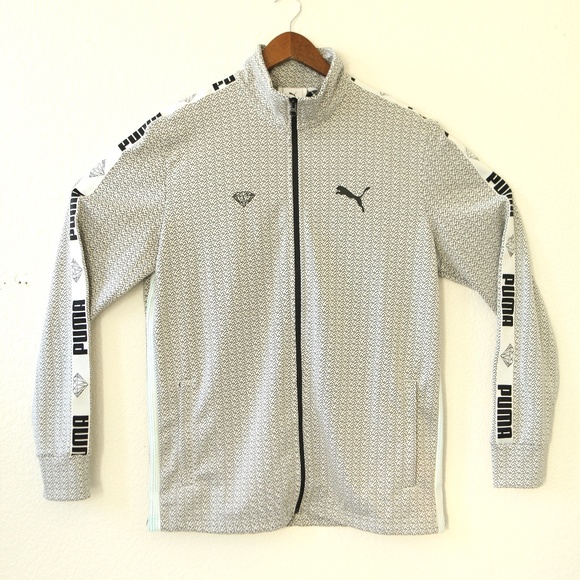 NWT Puma x Diamond Track Jacket Sz M TL37873